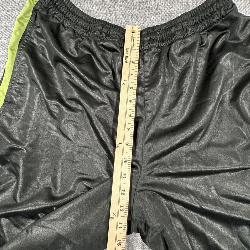 Vintage Nike Air Jordan Dazzle Shorts Mens XL Black Shiny Y2K Jumpman PLS READ